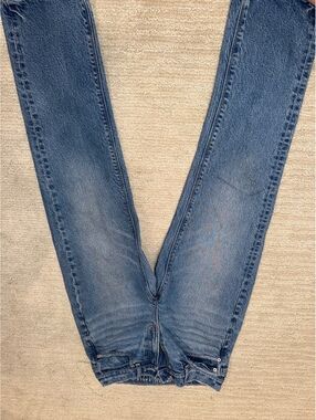 American Eagle blue skinny jeans